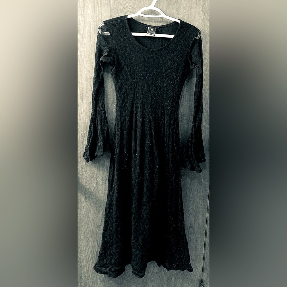 Vintage 💀Morbid Threads💀lace maxi dress